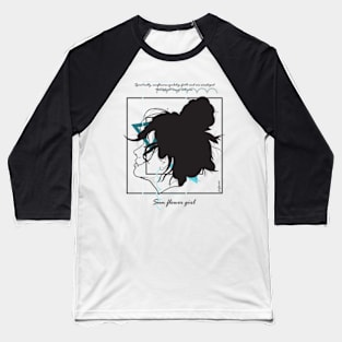 Sun Flower girl version 10 Baseball T-Shirt